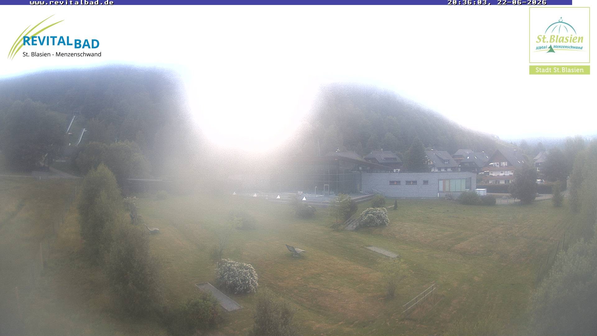 Archived image Webcam St. Blasien: Radon Revital Spa