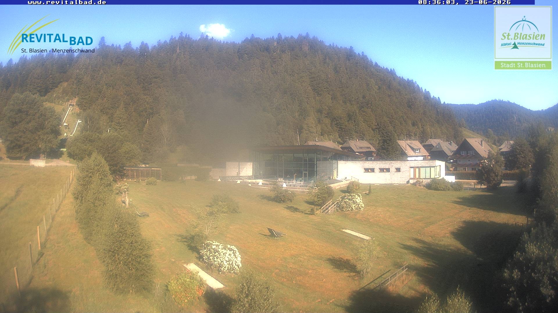 Archiv Foto Webcam St. Blasien - Radon Revital Bad