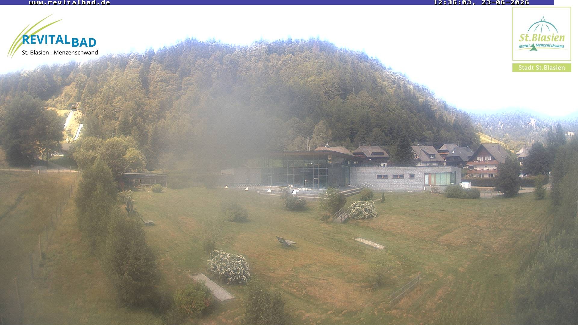 Archiv Foto Webcam St. Blasien - Radon Revital Bad