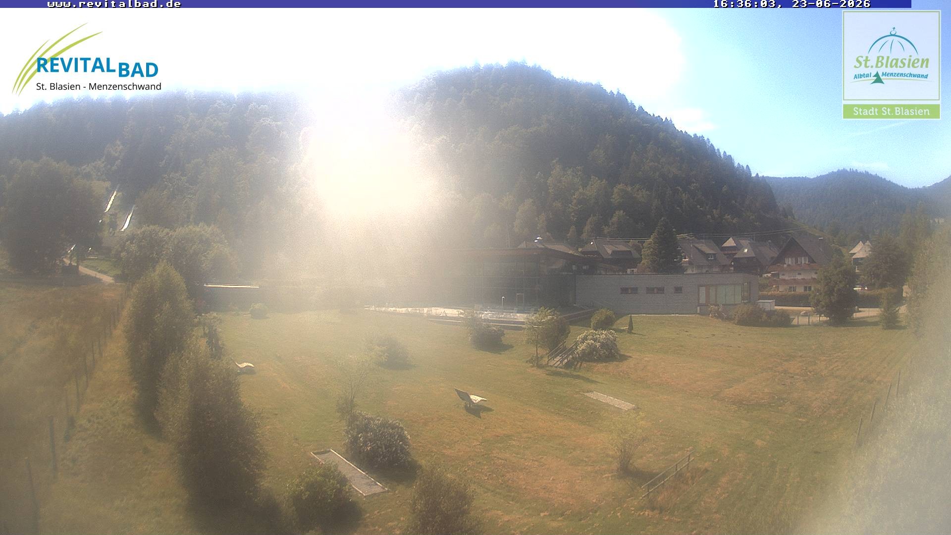 Archiv Foto Webcam St. Blasien - Radon Revital Bad