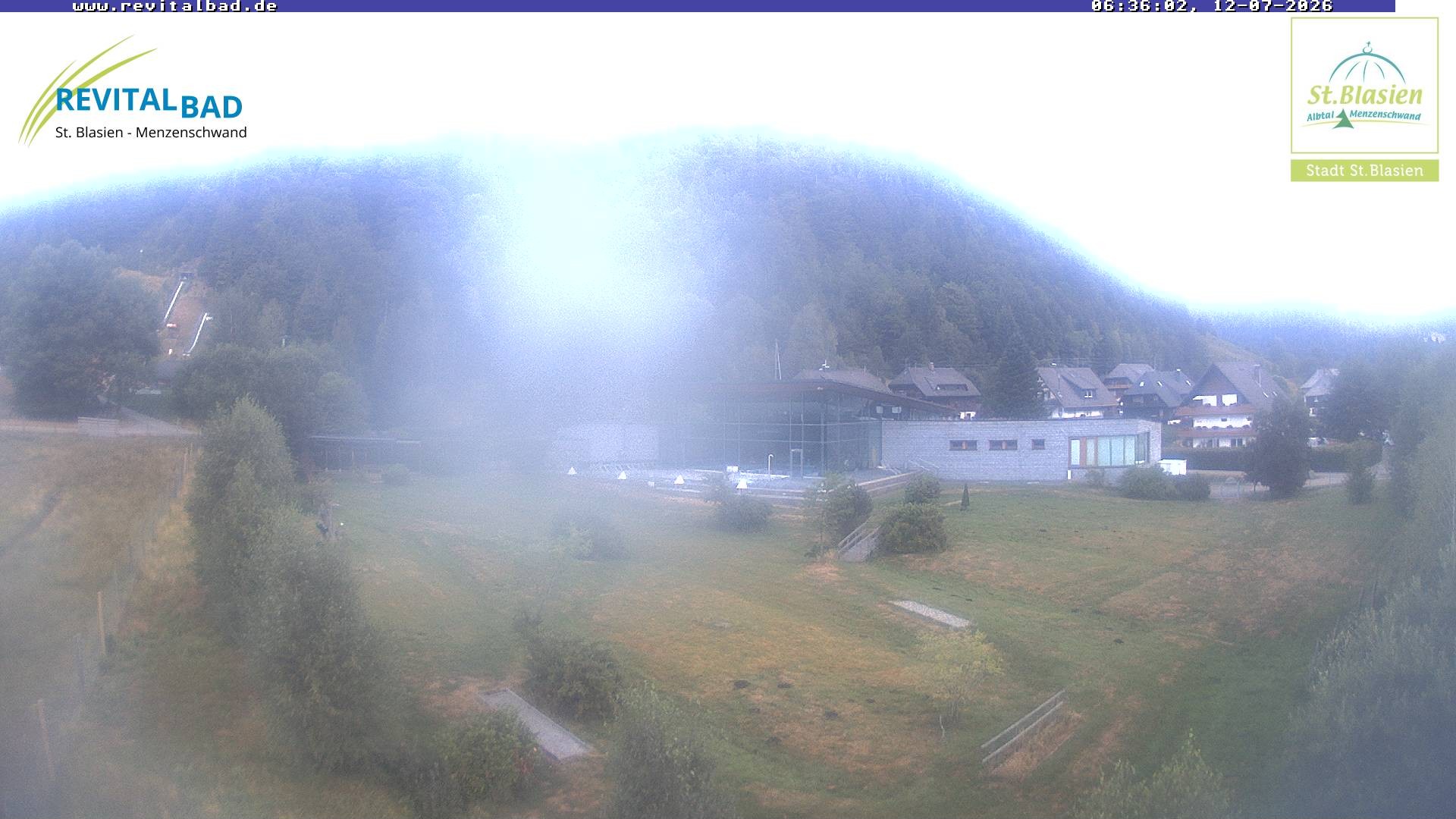 Archived image Webcam St. Blasien: Radon Revital Spa
