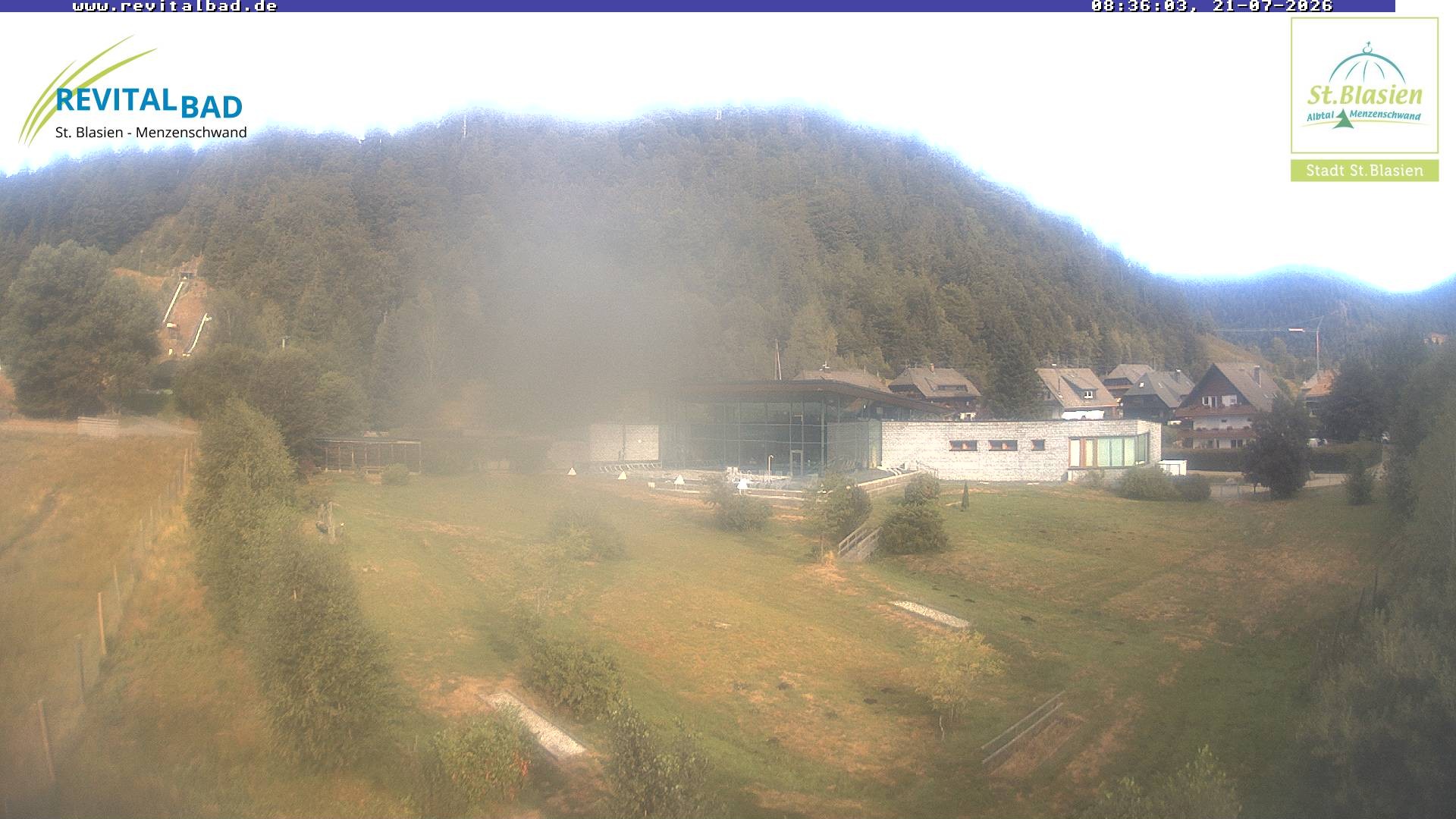 Archiv Foto Webcam St. Blasien - Radon Revital Bad