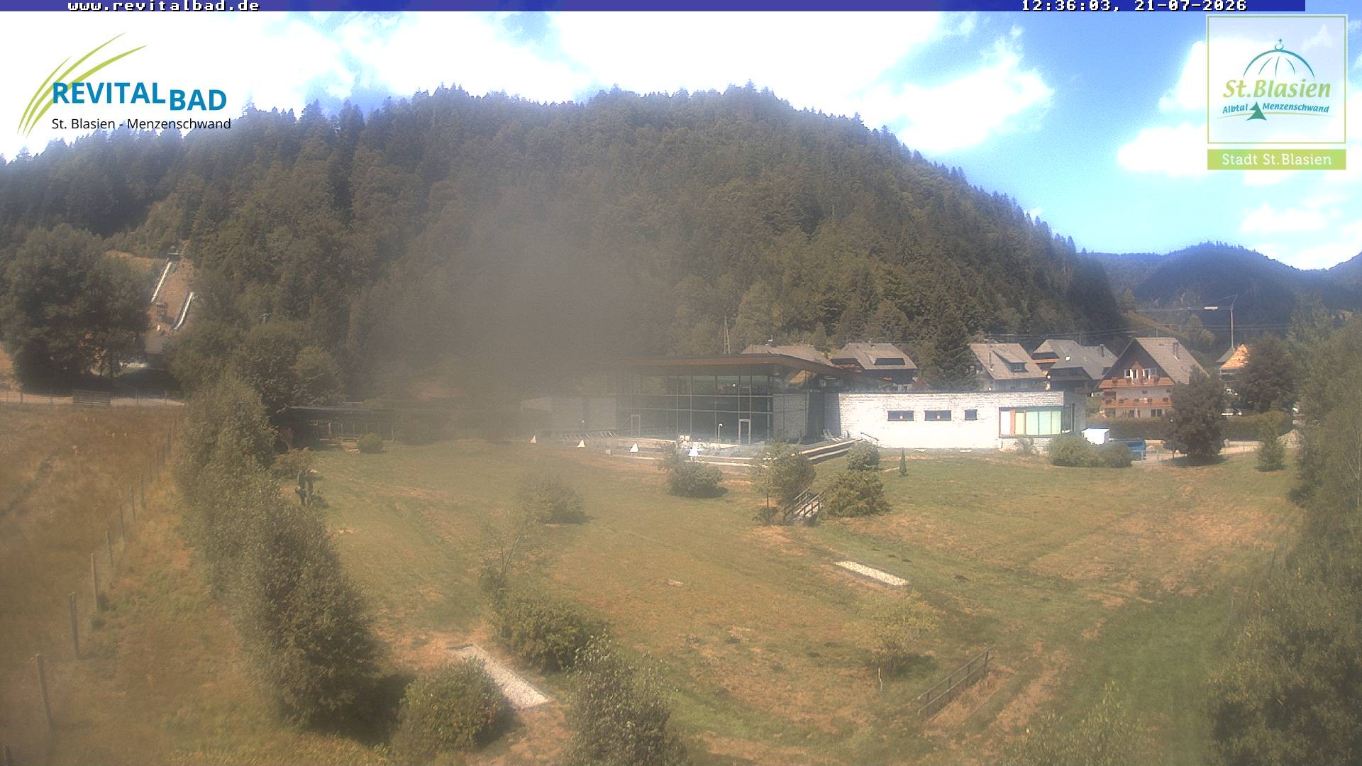 Archiv Foto Webcam St. Blasien - Radon Revital Bad