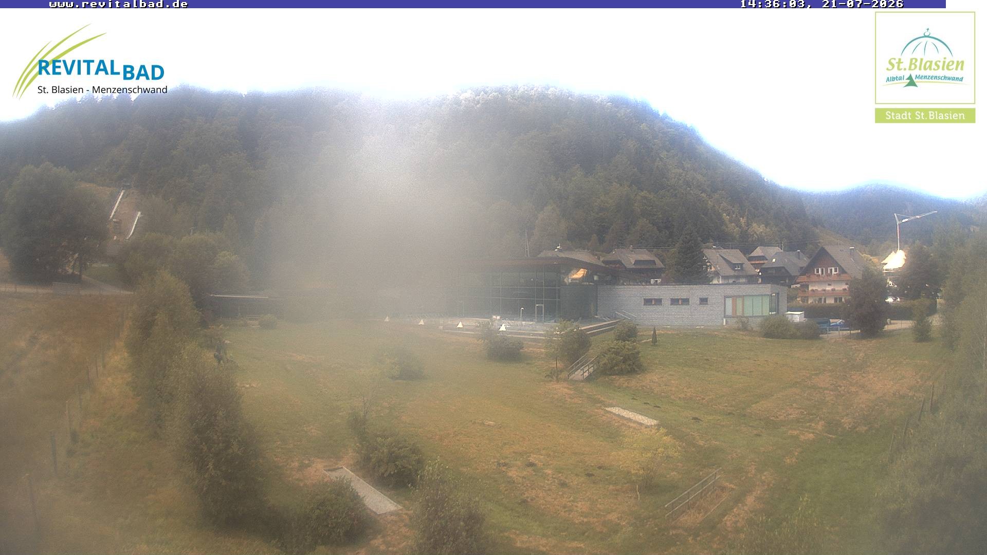 Archiv Foto Webcam St. Blasien - Radon Revital Bad