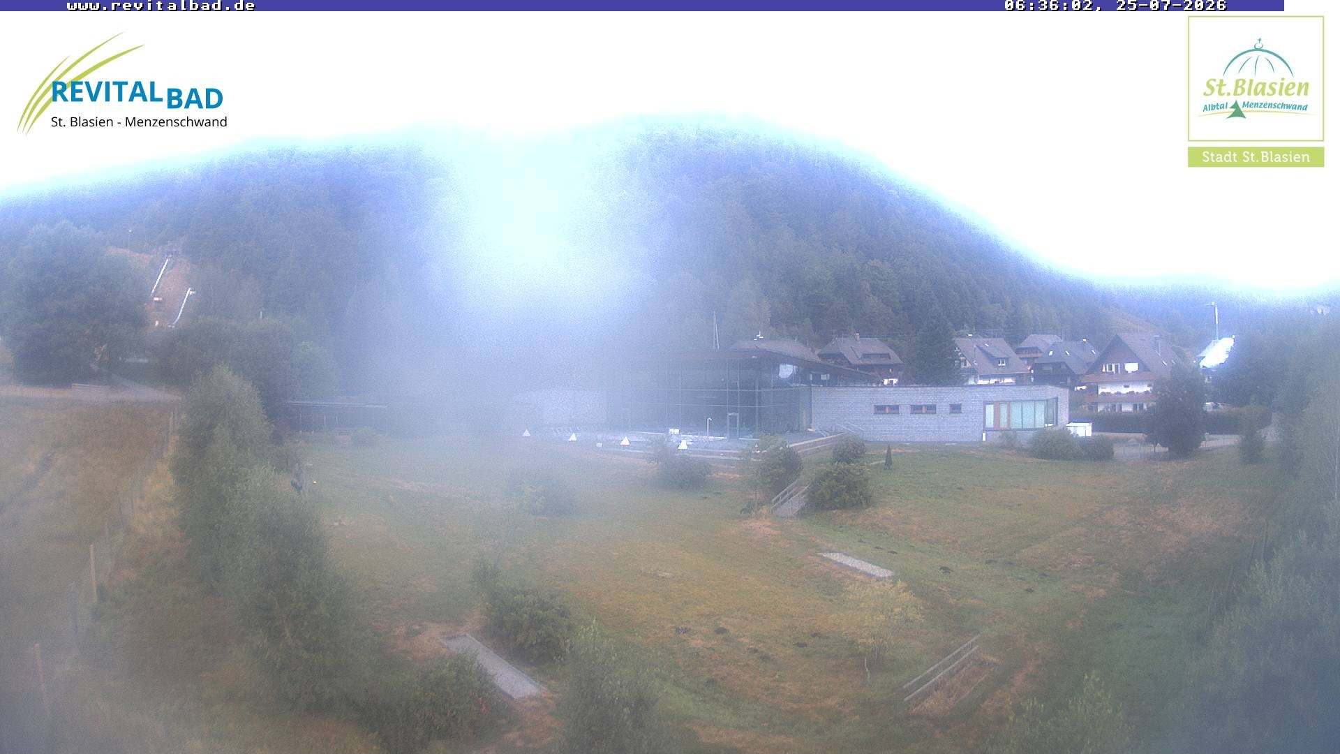 Archived image Webcam St. Blasien: Radon Revital Spa