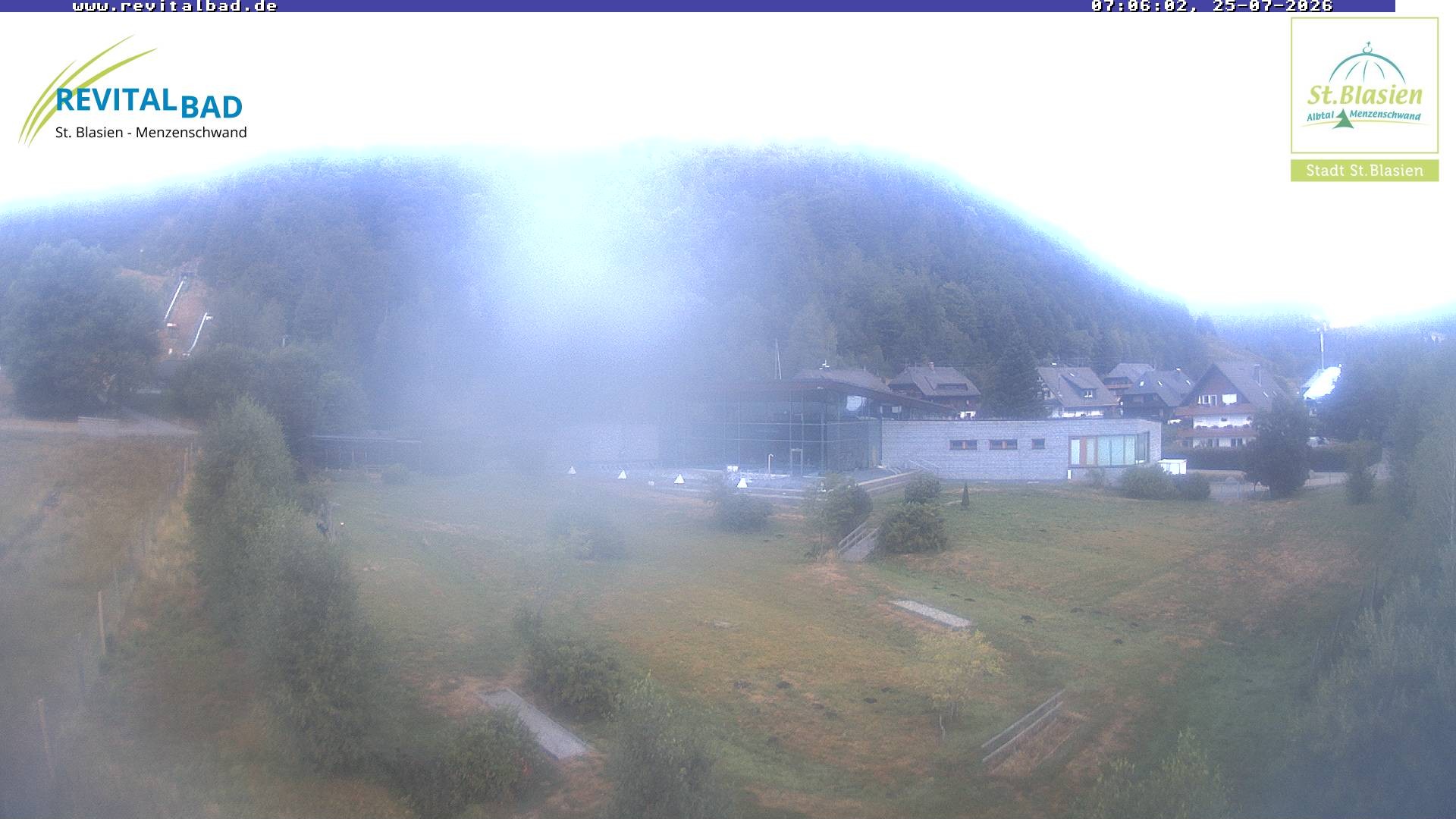 Archived image Webcam St. Blasien: Radon Revital Spa