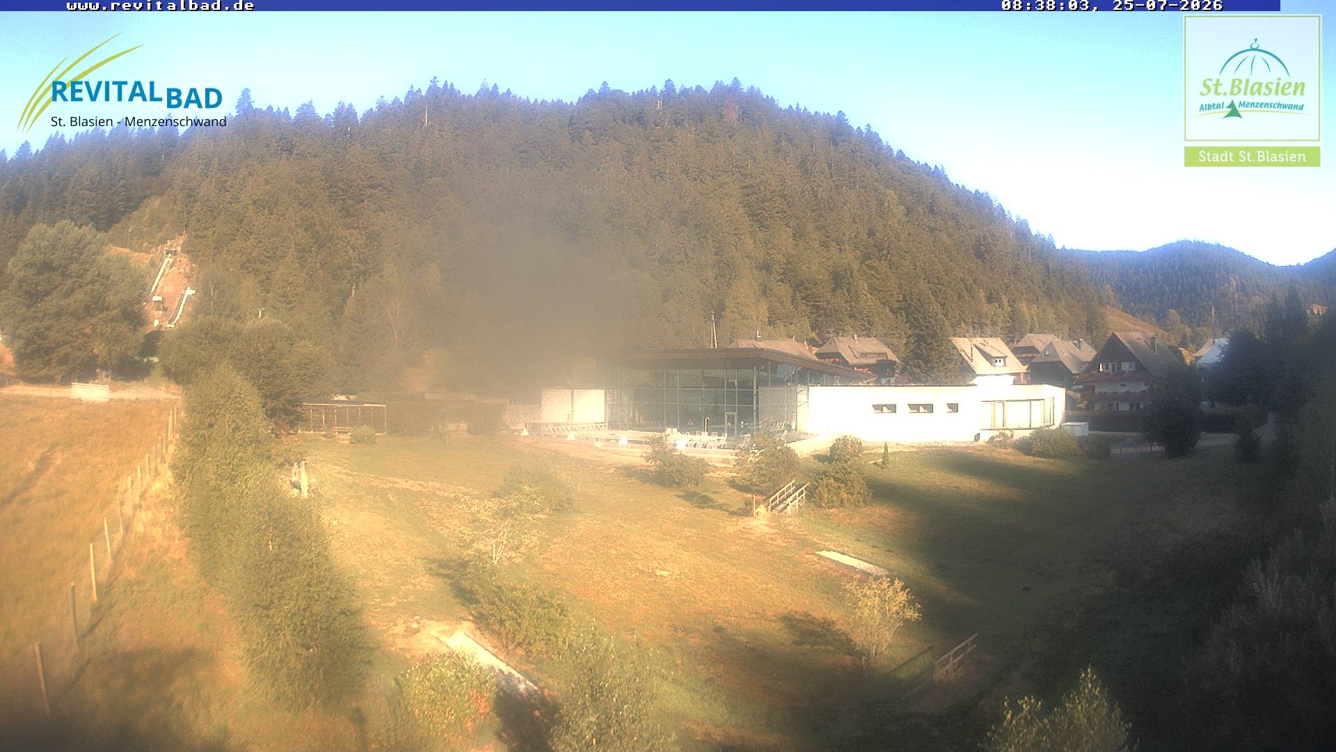 Archived image Webcam St. Blasien: Radon Revital Spa