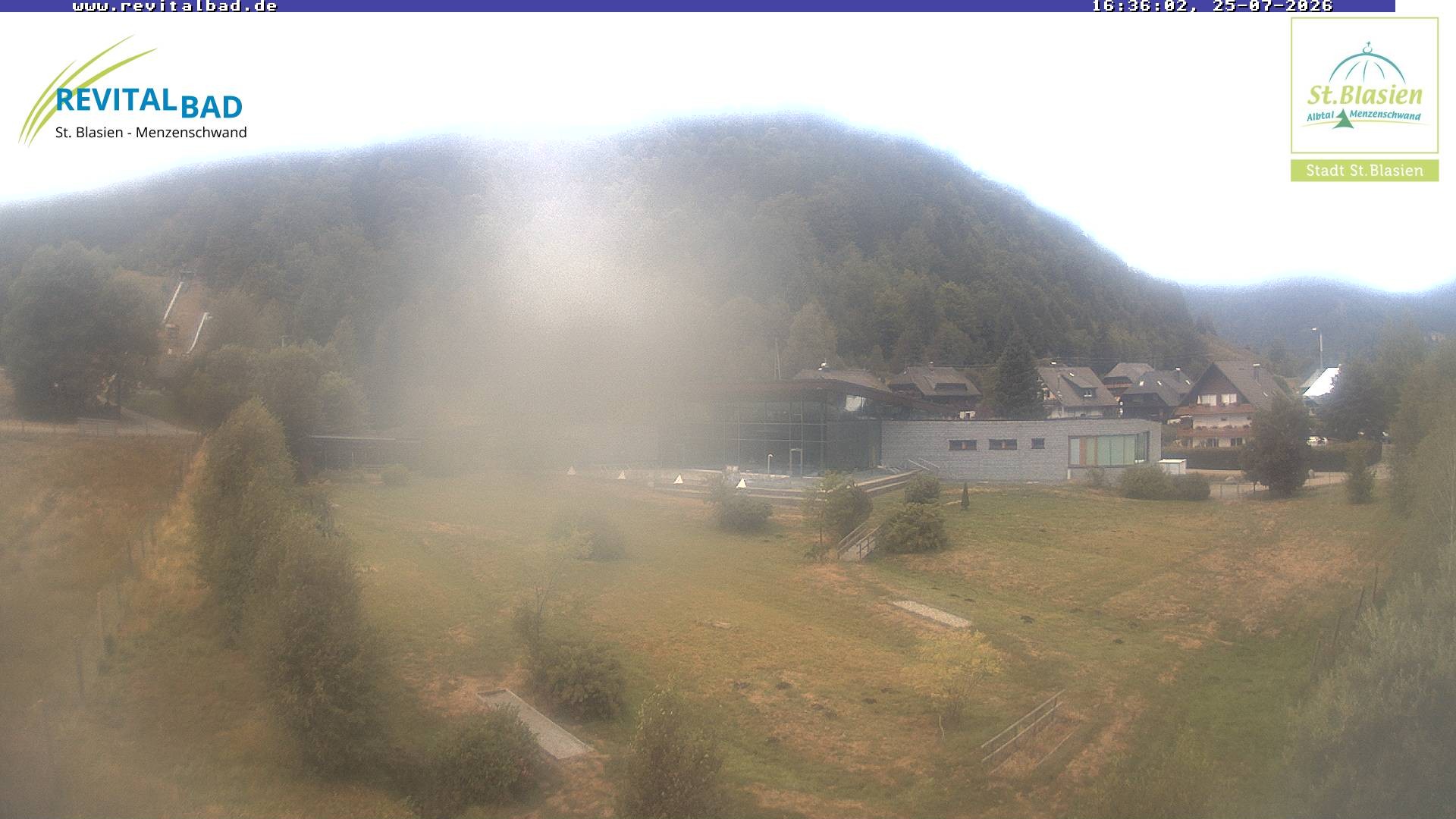 Archived image Webcam St. Blasien: Radon Revital Spa