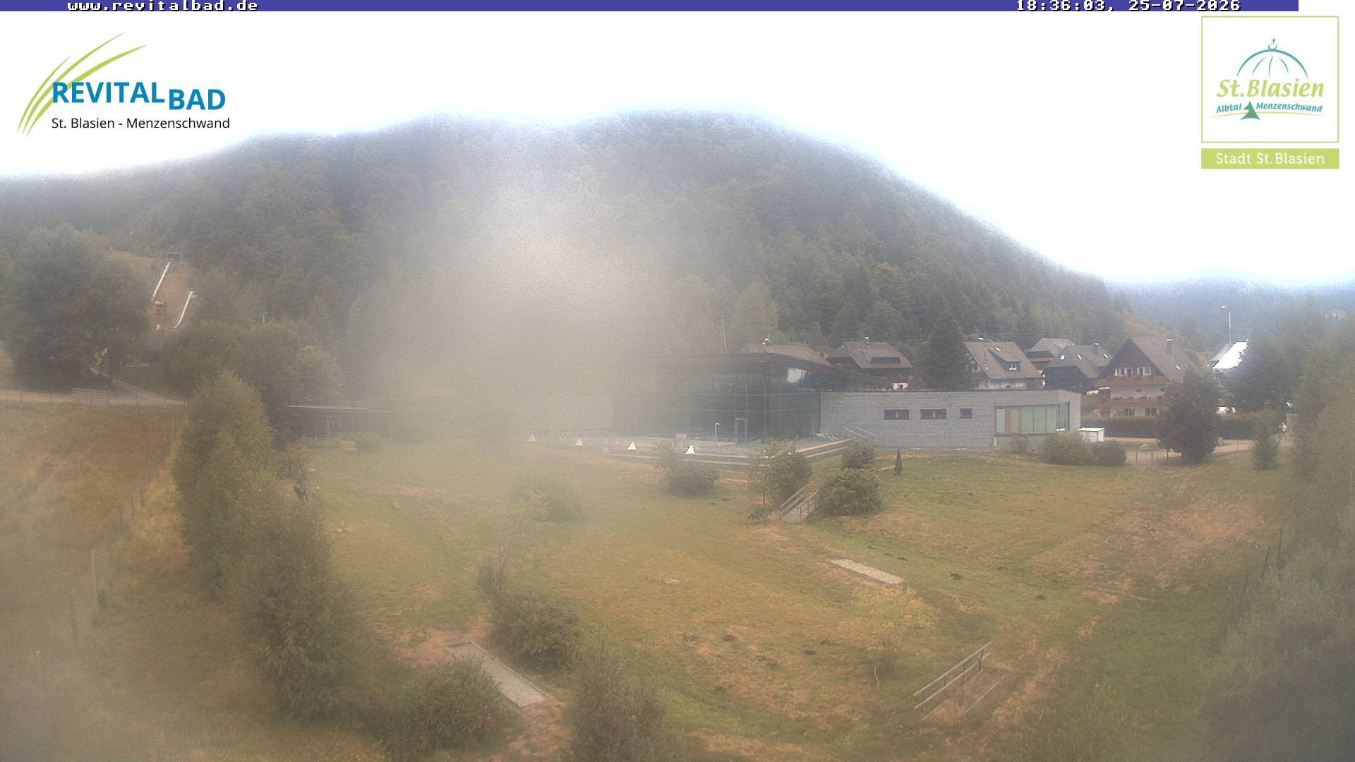 Archived image Webcam St. Blasien: Radon Revital Spa