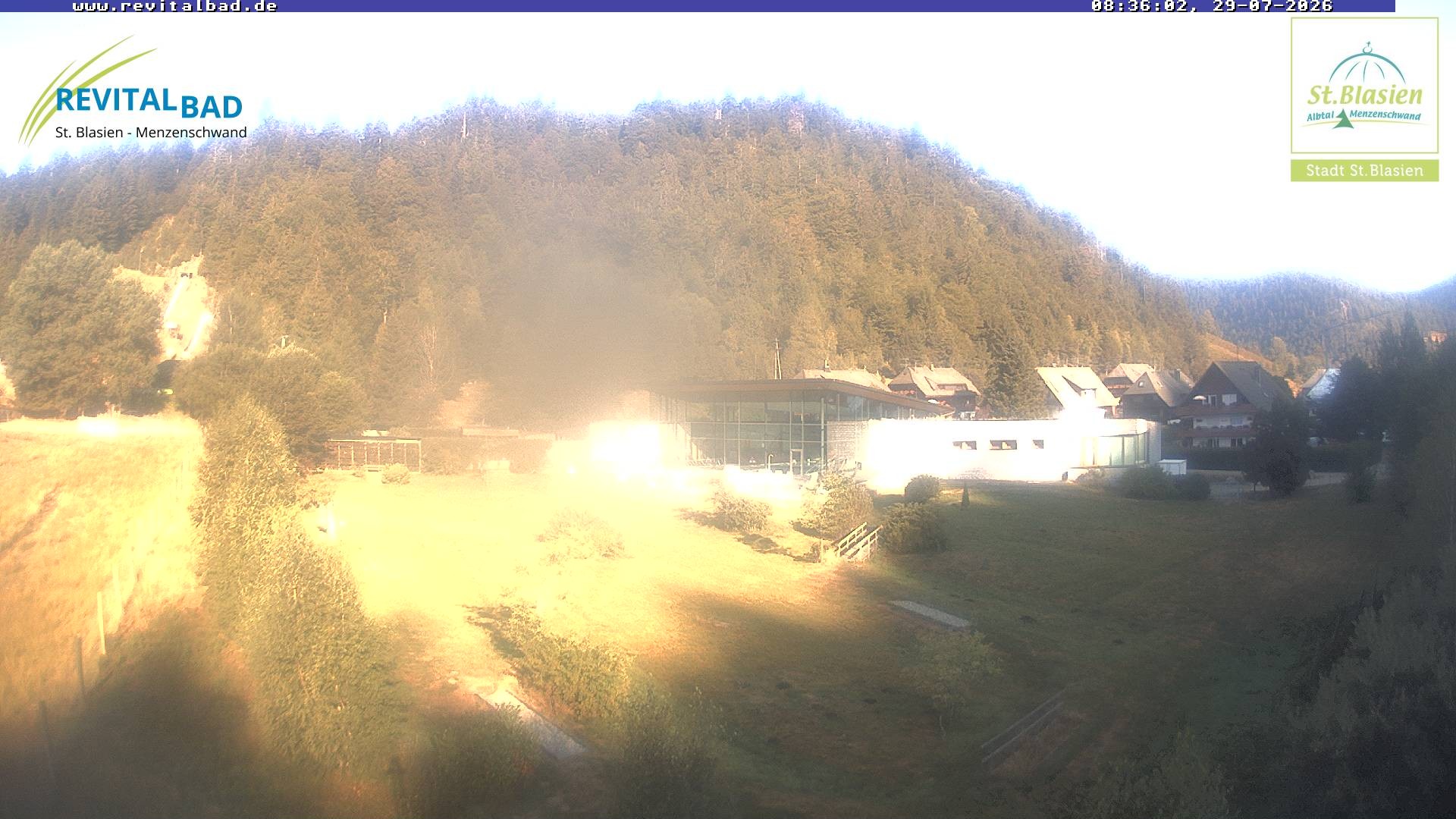 Archiv Foto Webcam St. Blasien - Radon Revital Bad