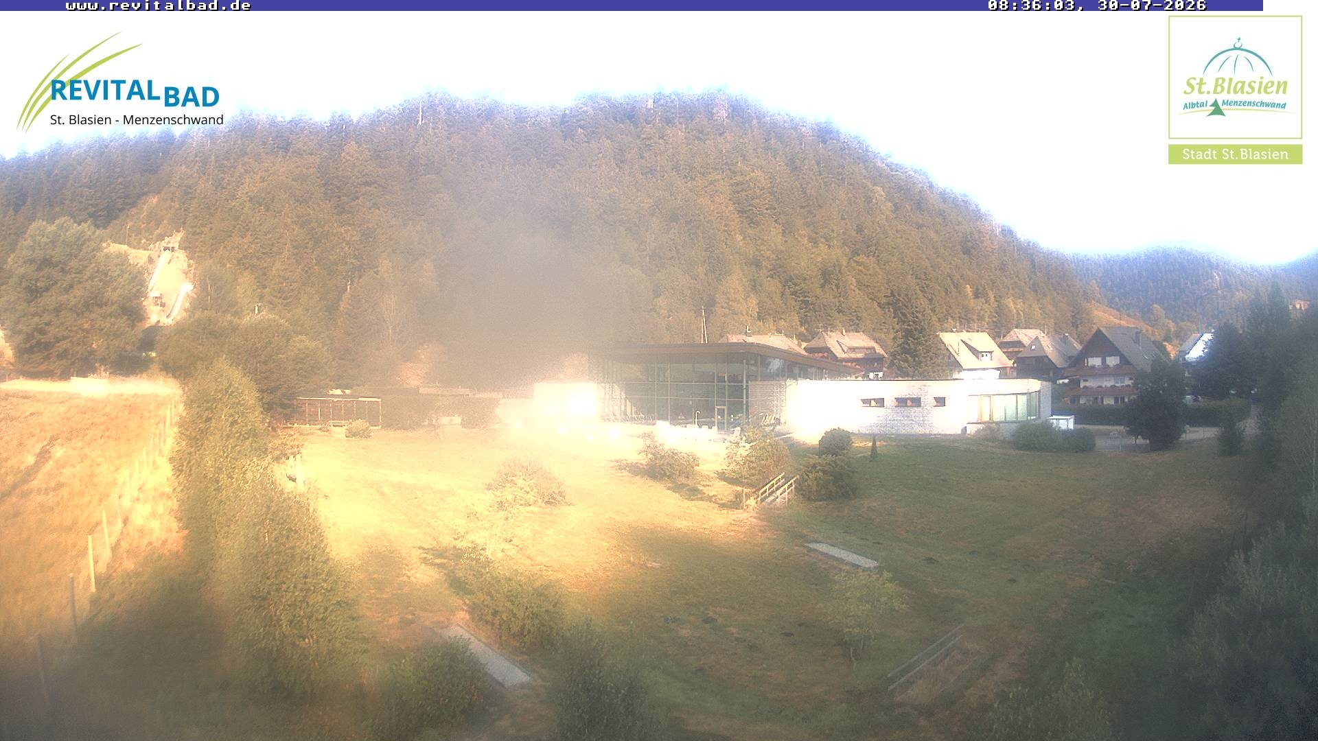 Archiv Foto Webcam St. Blasien - Radon Revital Bad