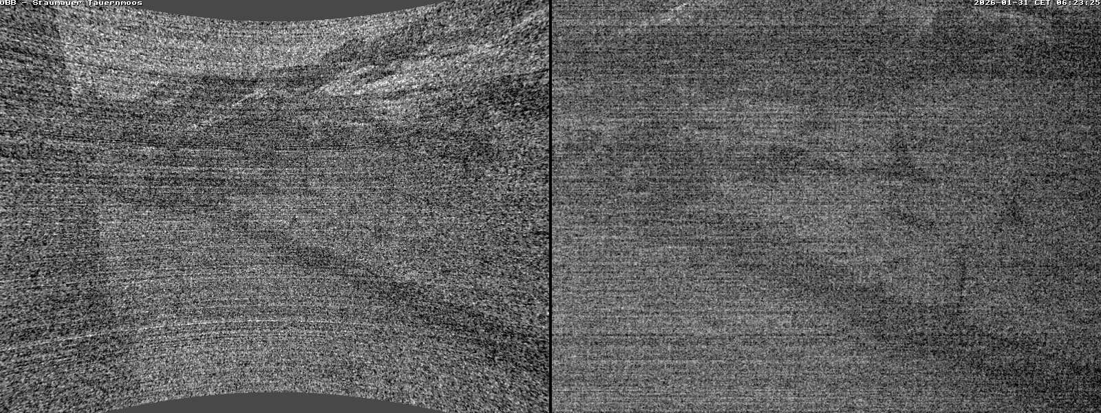 Archiv Foto Webcam Tauernmoossee - Blick auf die Staumauer