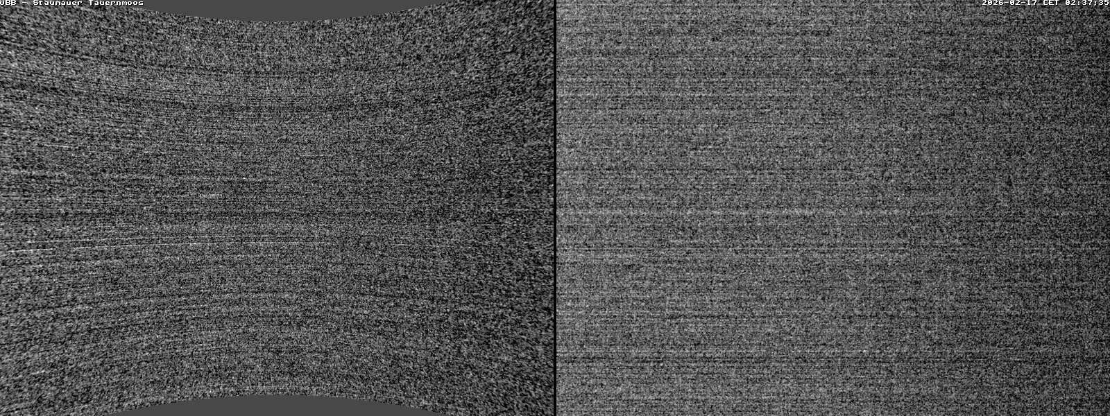 Archiv Foto Webcam Tauernmoossee - Blick auf die Staumauer