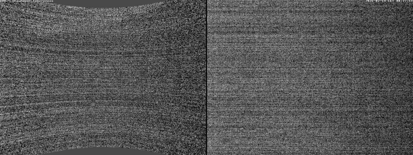 Archiv Foto Webcam Tauernmoossee - Blick auf die Staumauer