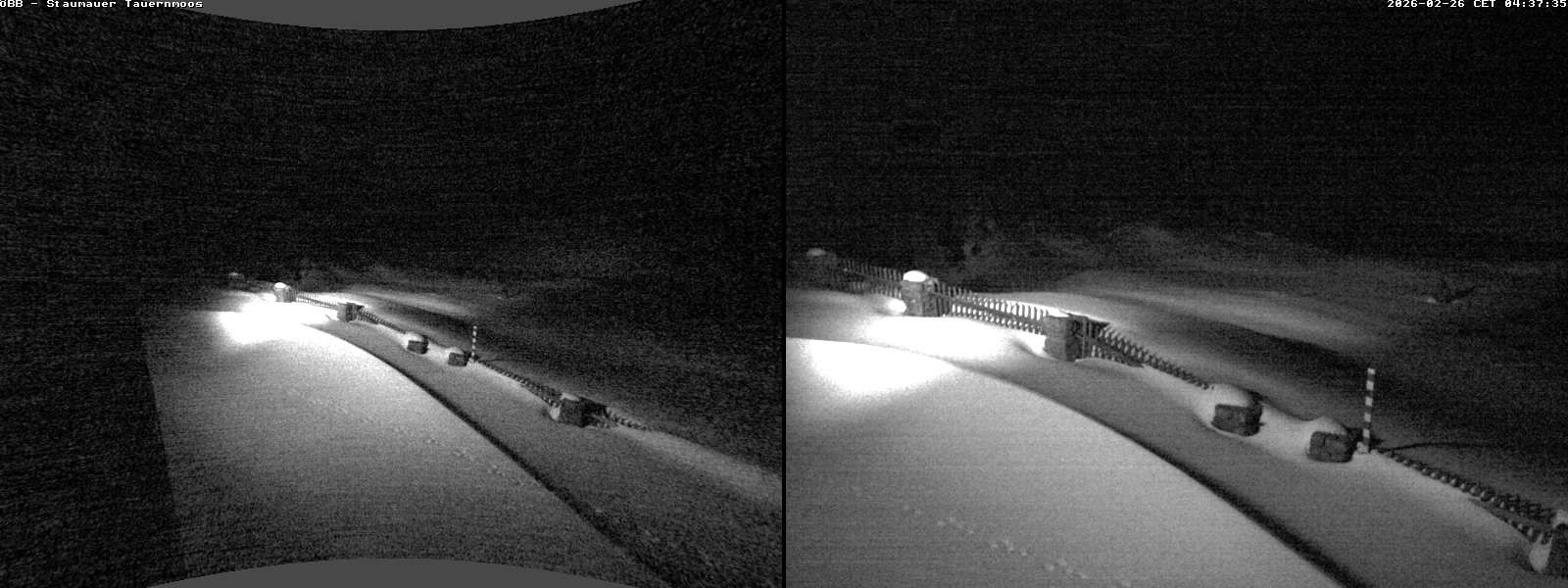 Archived image Webcam Tauernmoossee reservoir