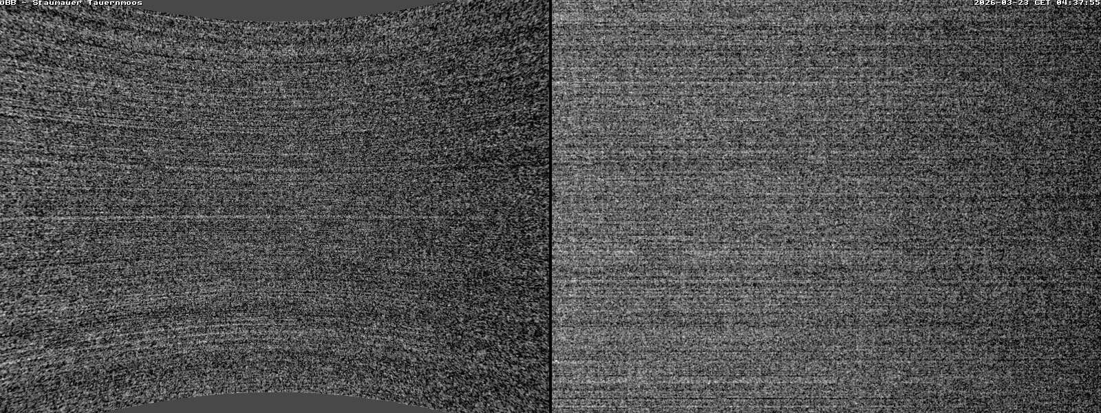 Archiv Foto Webcam Tauernmoossee - Blick auf die Staumauer