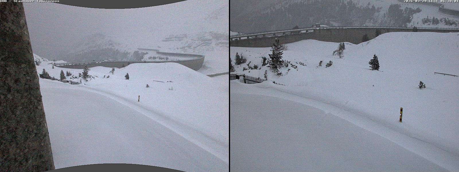 Archived image Webcam Tauernmoossee reservoir