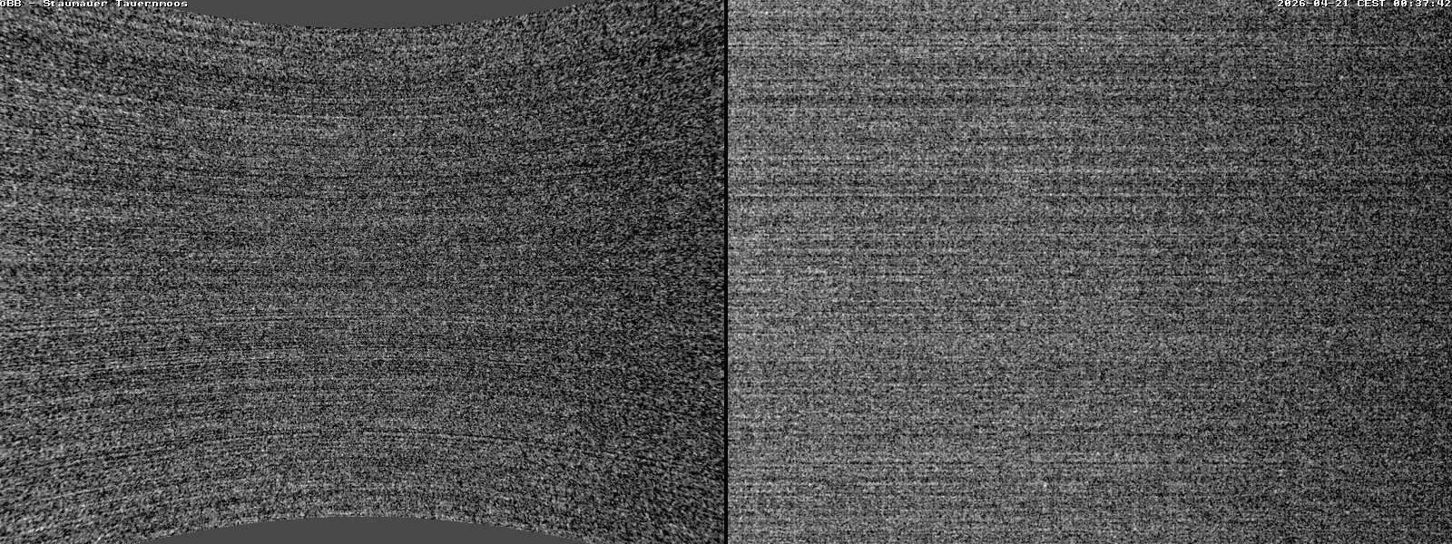 Archiv Foto Webcam Tauernmoossee - Blick auf die Staumauer