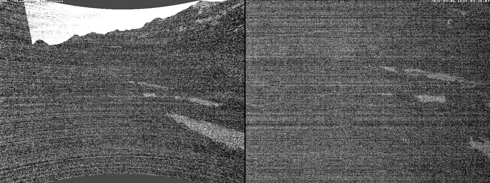Archiv Foto Webcam Tauernmoossee - Blick auf die Staumauer
