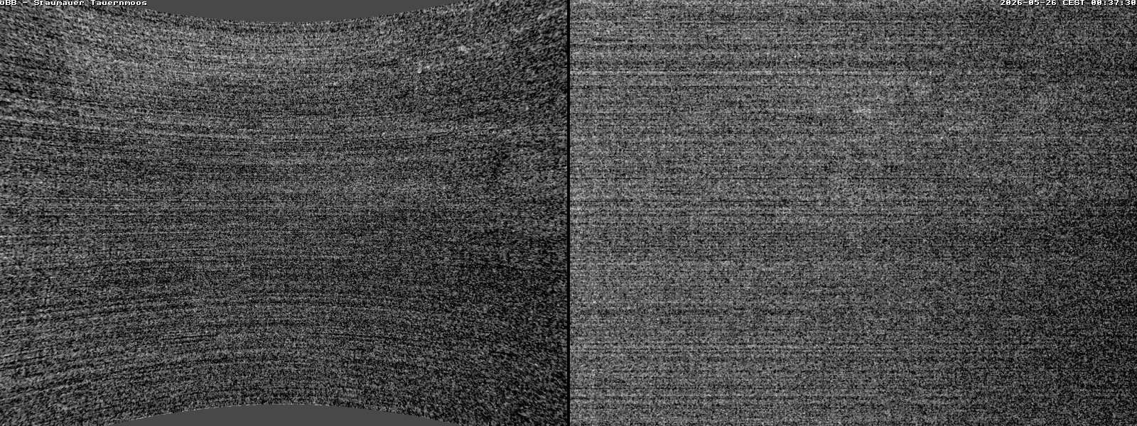 Archiv Foto Webcam Tauernmoossee - Blick auf die Staumauer