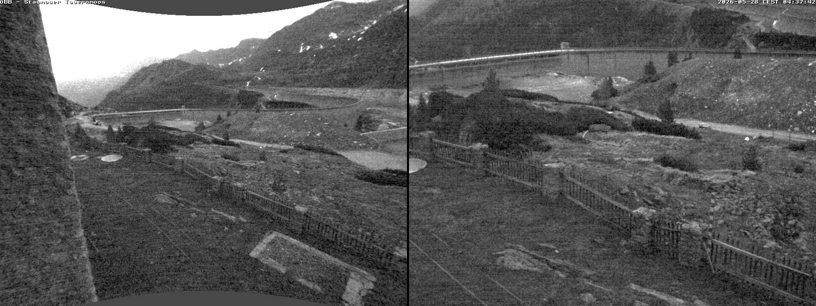 Archived image Webcam Tauernmoossee reservoir