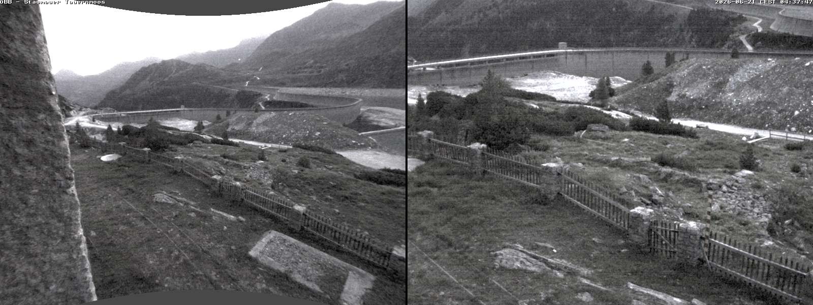 Archived image Webcam Tauernmoossee reservoir