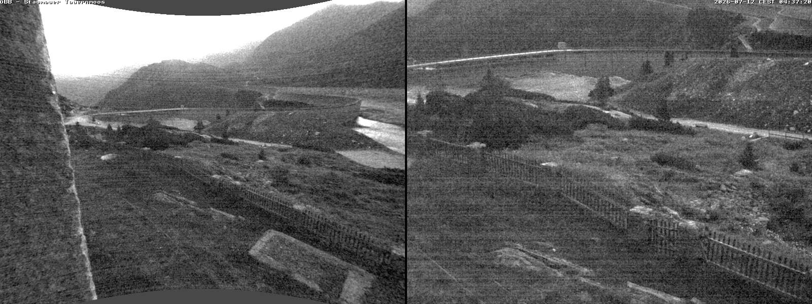 Archived image Webcam Tauernmoossee reservoir