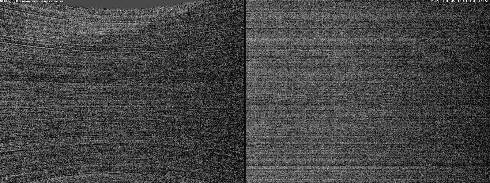 Archived image Webcam Tauernmoossee reservoir