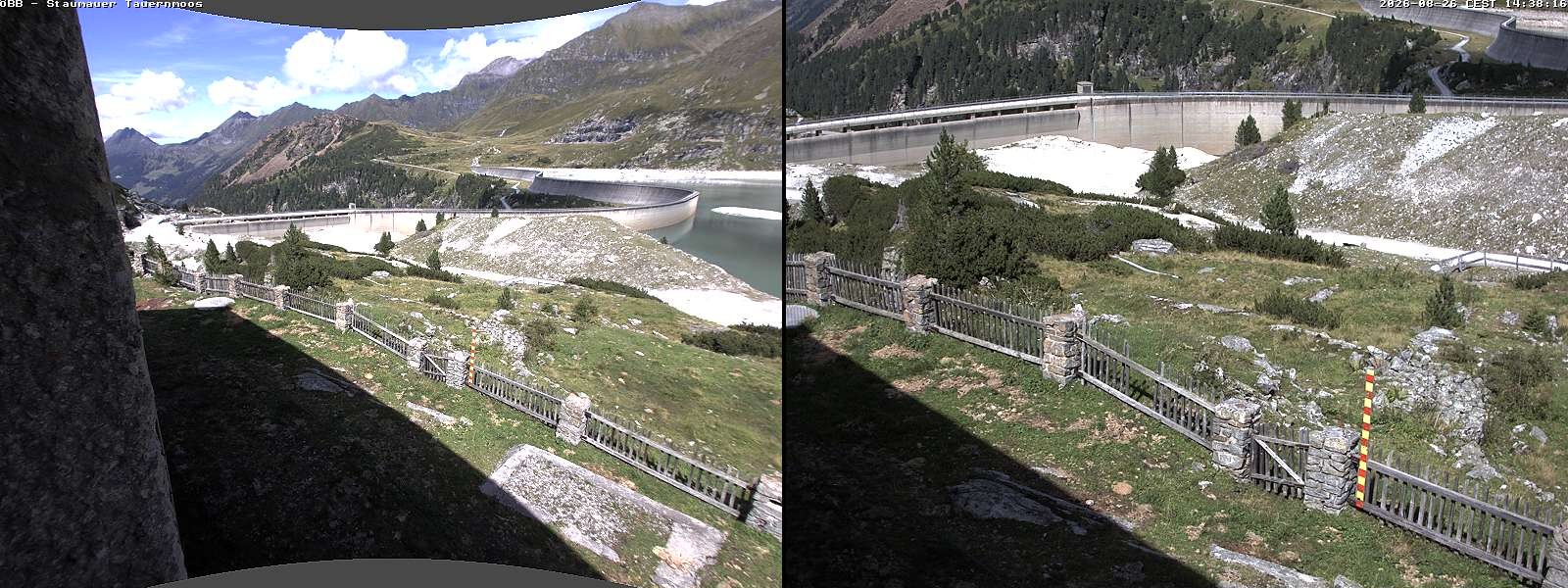 Archived image Webcam Tauernmoossee reservoir