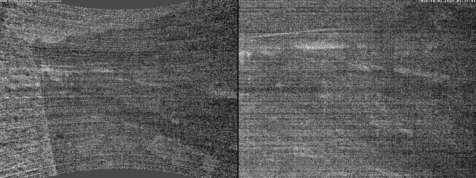 Archiv Foto Webcam Tauernmoossee - Blick auf die Staumauer