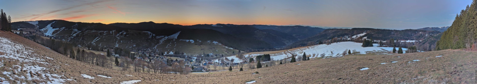 Archived image Webcam Todtnauberg - Panoramic view