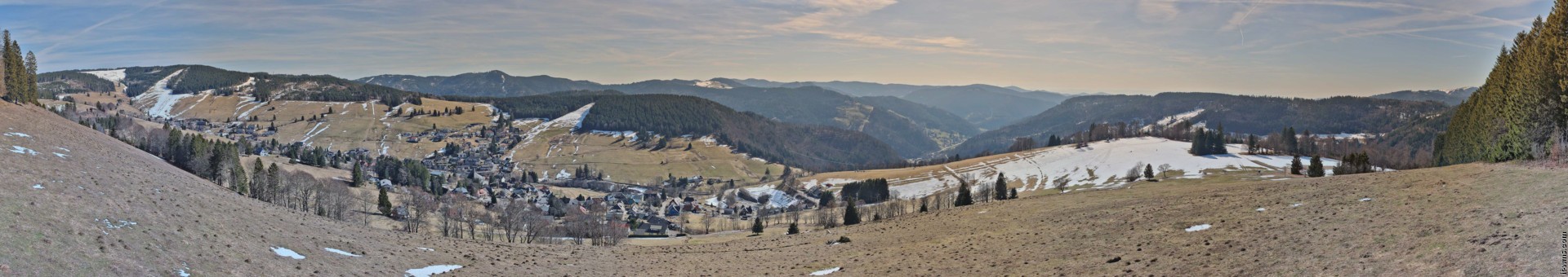 Archived image Webcam Todtnauberg - Panoramic view