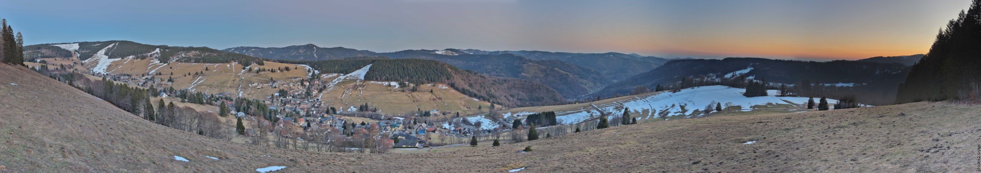 Archived image Webcam Todtnauberg - Panoramic view