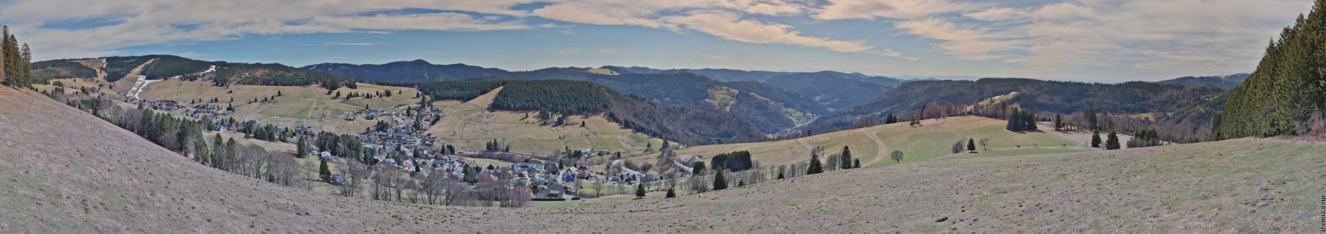 Archiv Foto Webcam Todtnauberg: Panoramablick