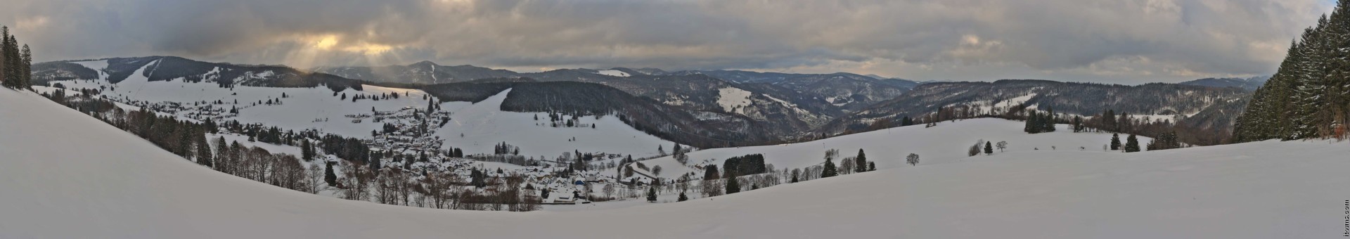 Archived image Webcam Todtnauberg - Panoramic view
