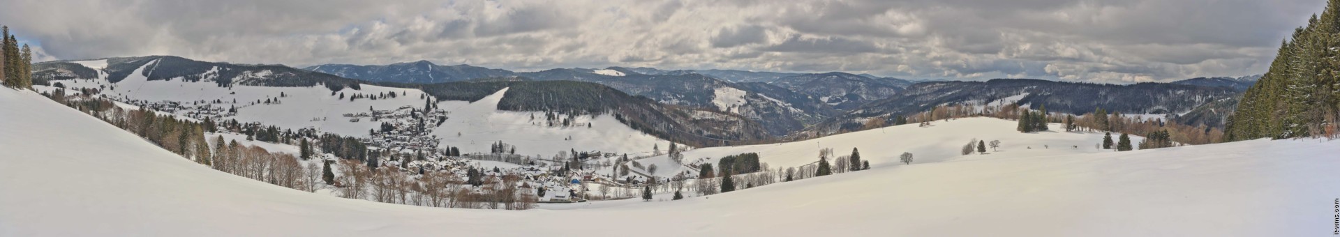Archived image Webcam Todtnauberg - Panoramic view