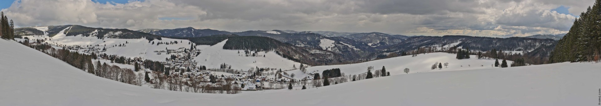 Archived image Webcam Todtnauberg - Panoramic view