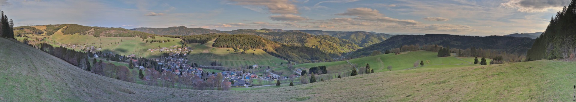 Archived image Webcam Todtnauberg - Panoramic view