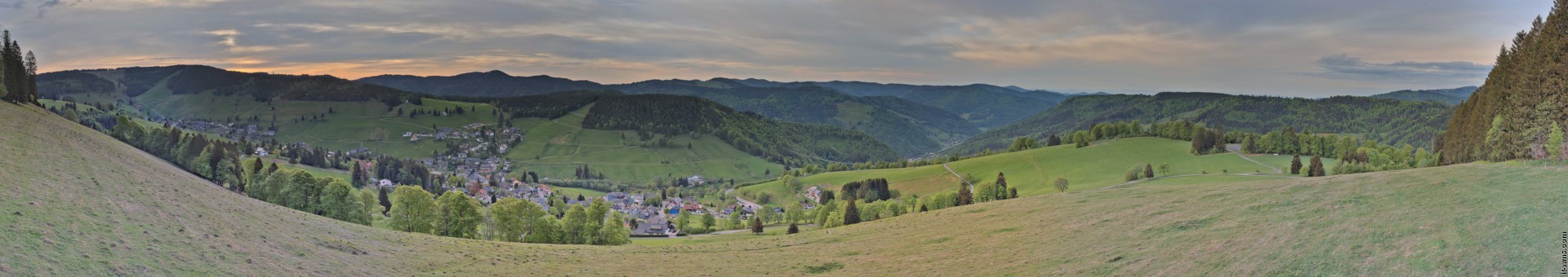 Archived image Webcam Todtnauberg - Panoramic view