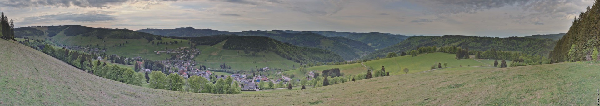 Archived image Webcam Todtnauberg - Panoramic view
