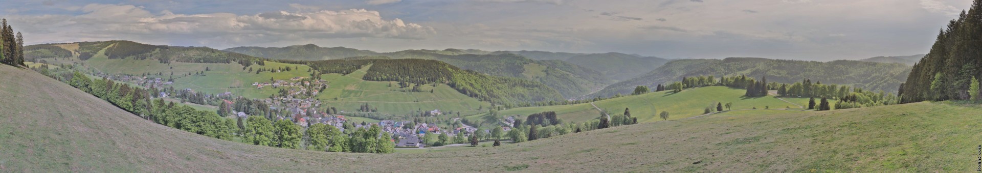 Archived image Webcam Todtnauberg - Panoramic view