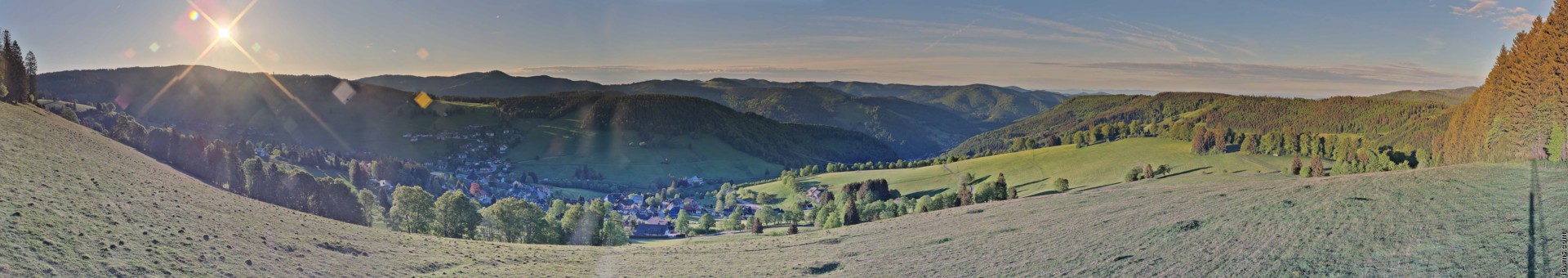 Archived image Webcam Todtnauberg - Panoramic view