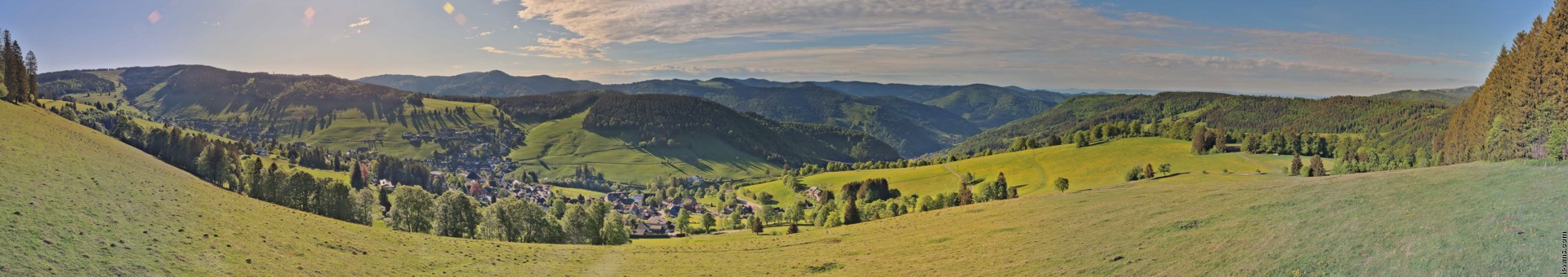 Archived image Webcam Todtnauberg - Panoramic view