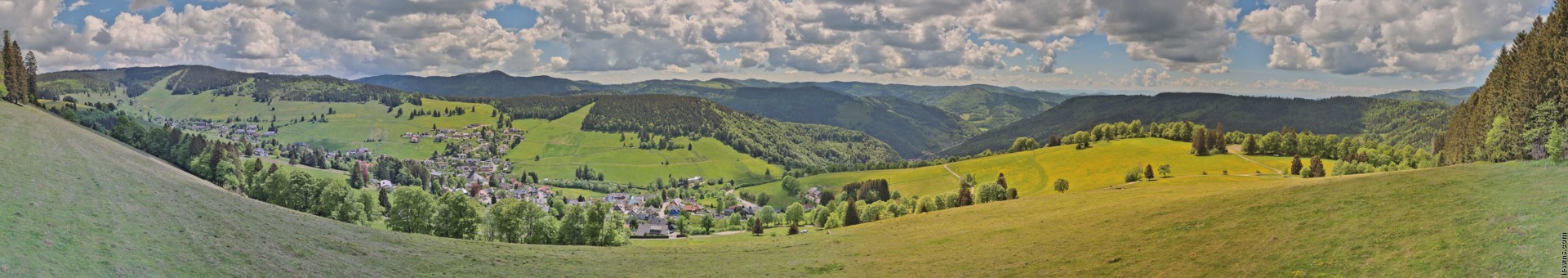 Archived image Webcam Todtnauberg - Panoramic view