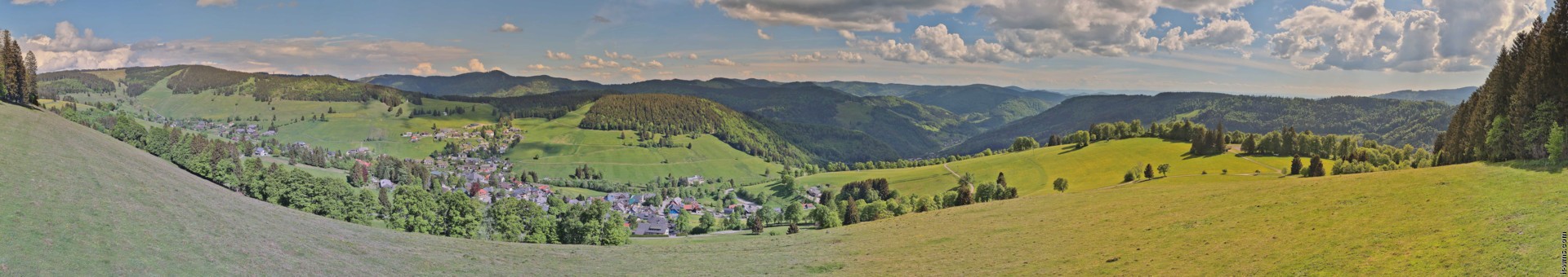 Archived image Webcam Todtnauberg - Panoramic view