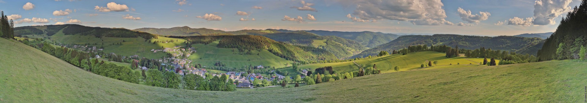 Archived image Webcam Todtnauberg - Panoramic view