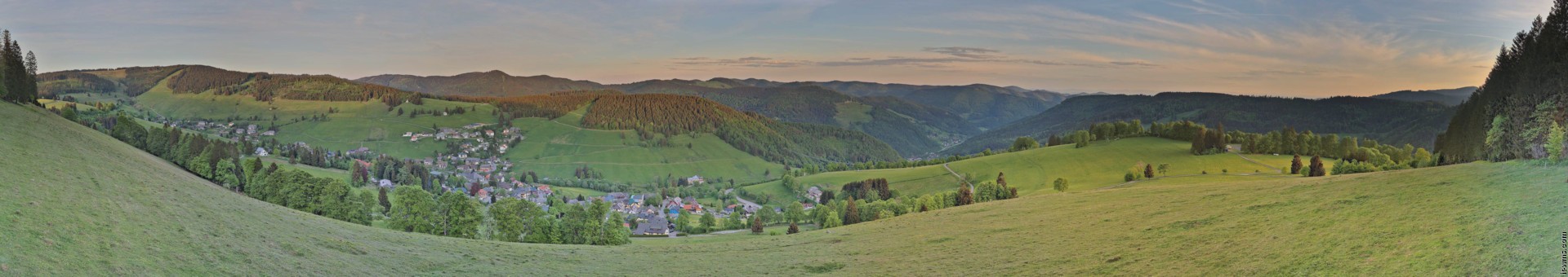 Archived image Webcam Todtnauberg - Panoramic view