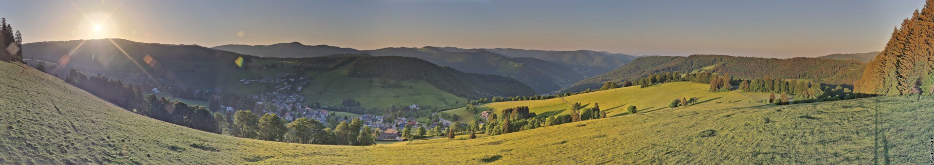Archived image Webcam Todtnauberg - Panoramic view