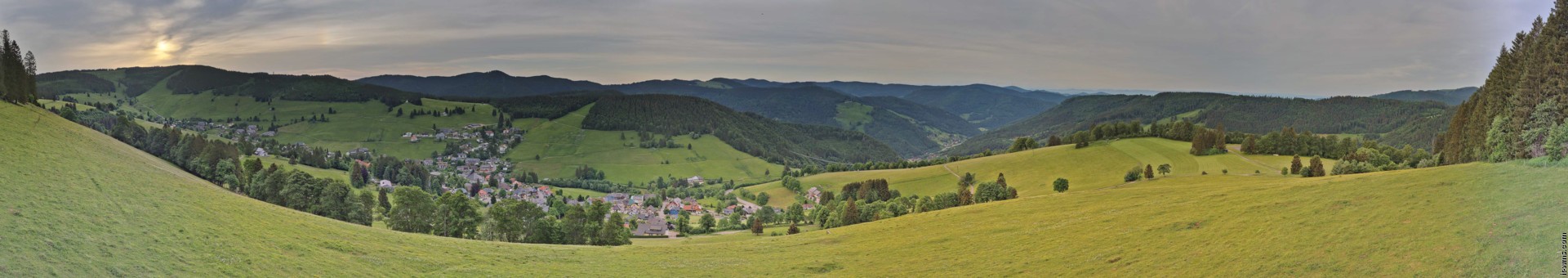 Archived image Webcam Todtnauberg - Panoramic view