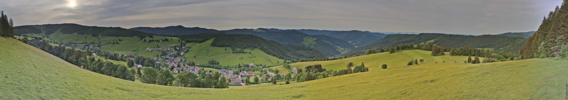 Archived image Webcam Todtnauberg - Panoramic view